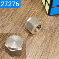 Гайка М12х1,25 S19 латунь КАМАЗ УРАЛ ЗИЛ насос водяной гайка колпачковая М12х1,25-6Н