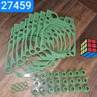 Ремкомплект головки блока КаМАЗ Е2 Е3 3поз.40ед. фторсиликонFMVQ зеленый