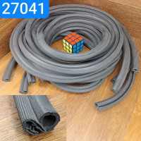 Уплотнение двери ВАЗ комплект 4шт по L≈3,5м кант проема двери EPDM