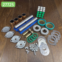 Шкворень ГАЗ 3302 Р0 в сборе комплект втулка ударопрочный полимер подшипник роликовый New Solutions