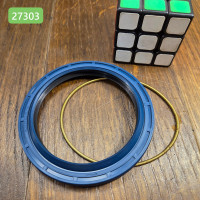 Сальник 80х105х10/14-2.2 КаМАЗ 6520-2502180 МТЗ редуктор лев.вращ. L-FTOR blue+black латунь пружина