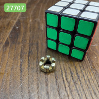 Гайка М12х1,5 h10 S19 корончатая